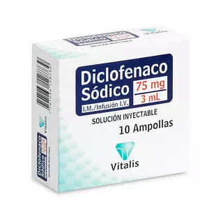 Diclofenaco 75 Mg/ 3ml