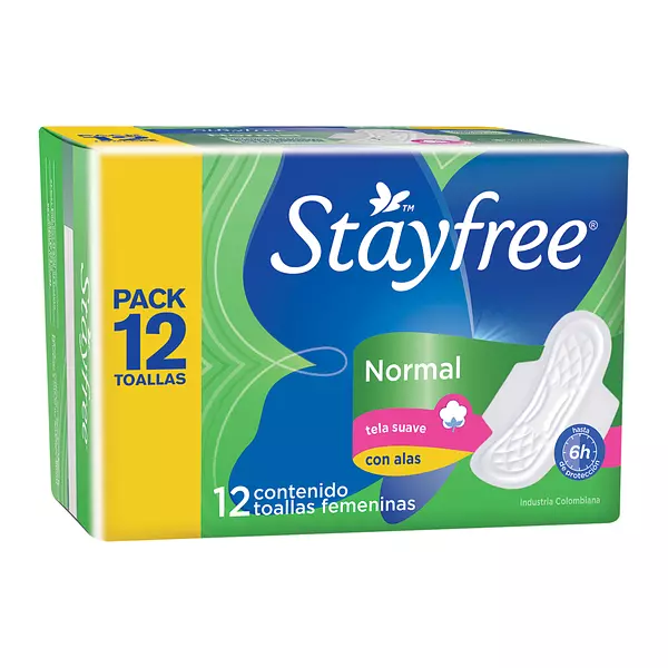 Promocion Toallas Stayfree Normal con Alas