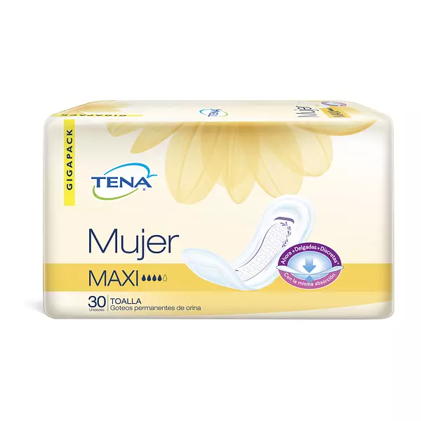 Toallas Tena Mujeres Maxi