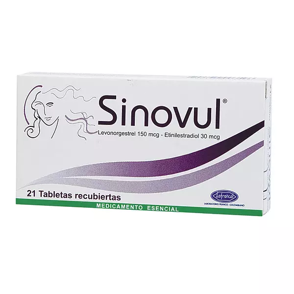 Sinovul 150 Mg /30 Mg