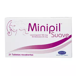 Minipil Suave 100 Mg / 20 Mg