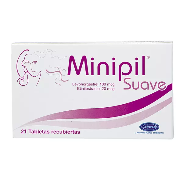 Minipil Suave 100 Mg / 20 Mg