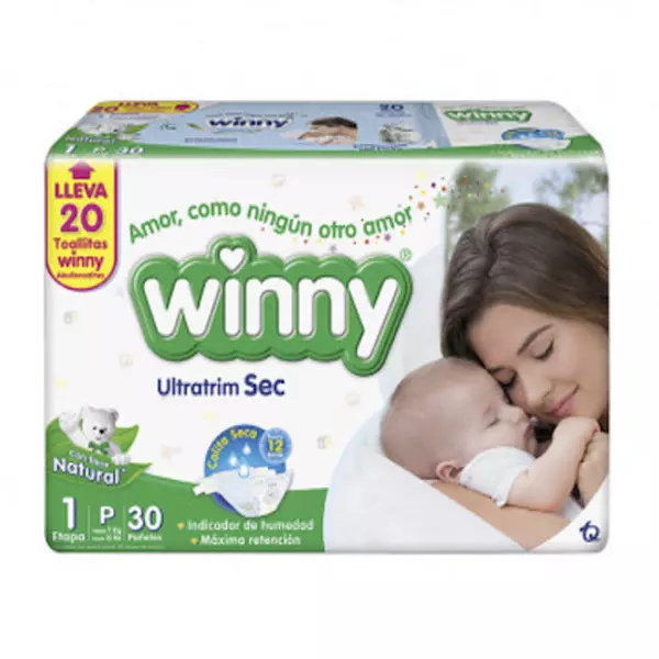 Pañales Etapa 1 Winny Ultra Sec