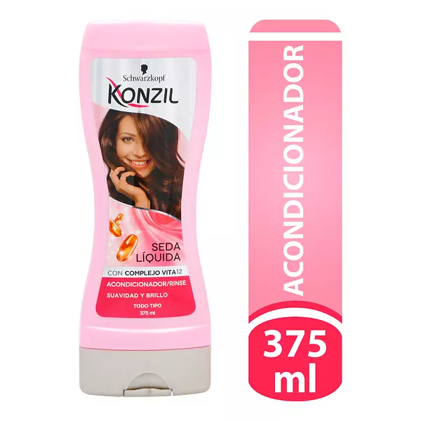 Acondicionador Konzil Seda Liquida Vita 12