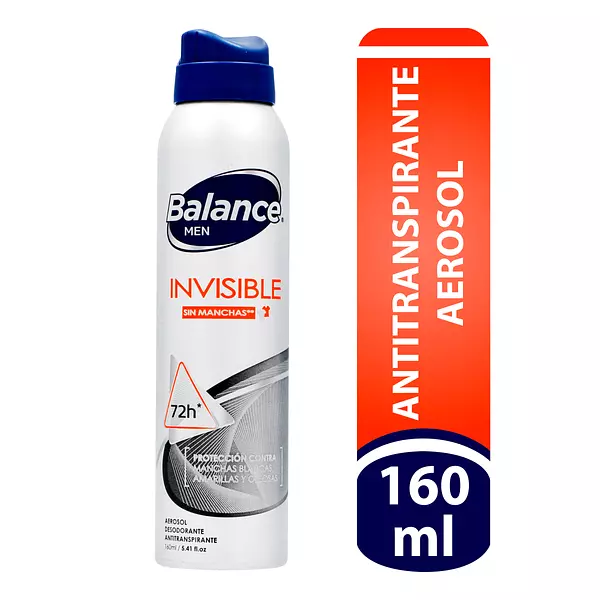 Desodorante Balance Aerosol Invisible Hombre