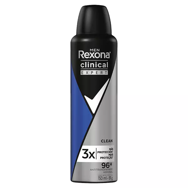 Desodorante Rexona Men Clinical Expert Clean Spray