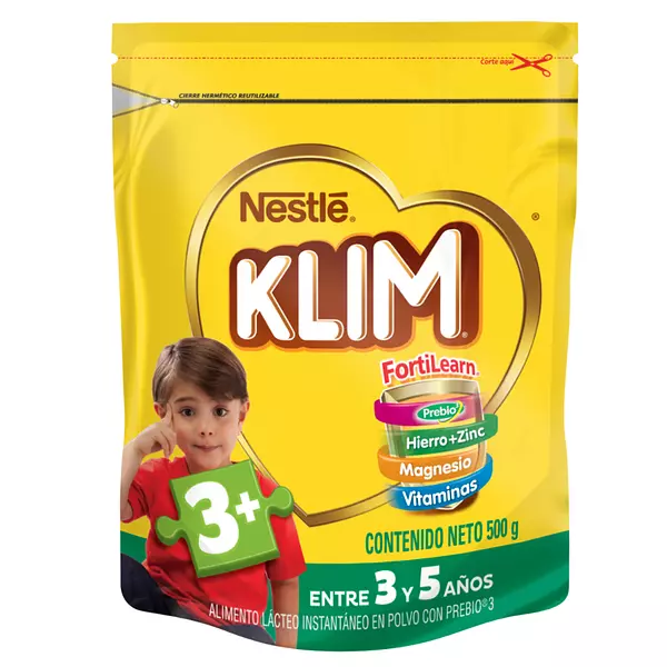 Leche Klim 3+ Bolsa