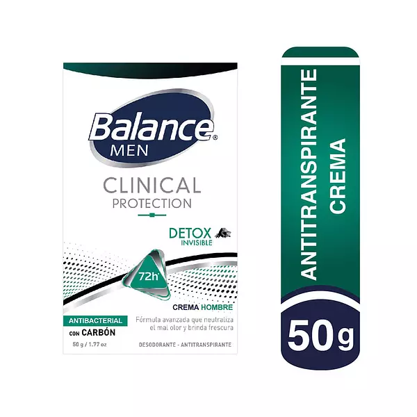 Desodorante Balance Clinical Detox Crema