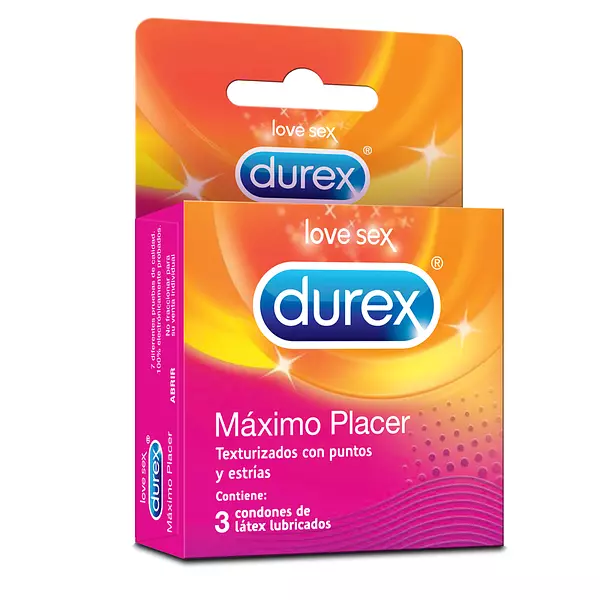 Preservativo Durex Maximo Placer