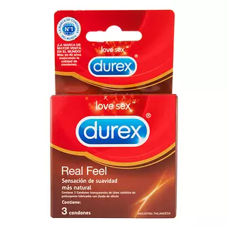 Preservativo Durex Real Feel