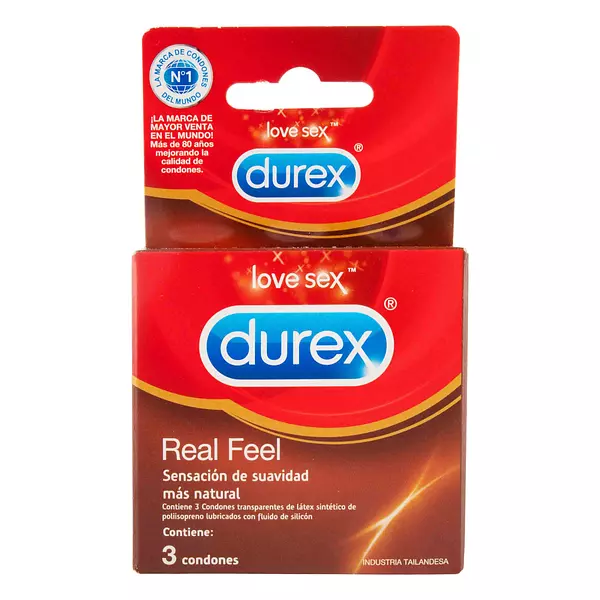 Preservativo Durex Real Feel