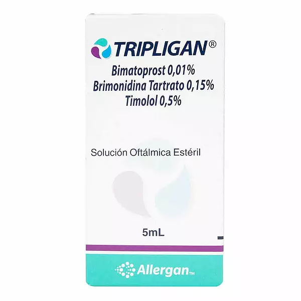 Tripligan 5ml Solución Oftálmica