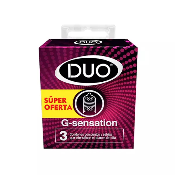 Preservativo Duo G-Sensation