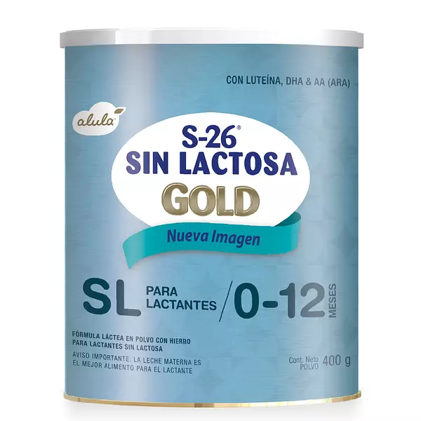 Leche S-26 Sin Lactosa Alula Gold