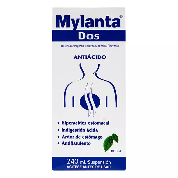 Mylanta Dos Fresa Menta