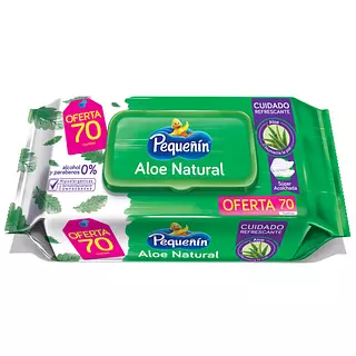Toallas Humedas Pequeñin Aloe