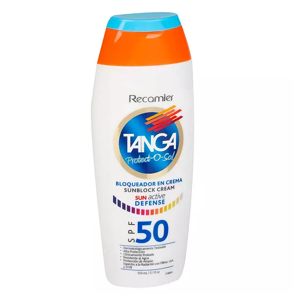 Bloqueador Solar Tanga Crema Spf 50