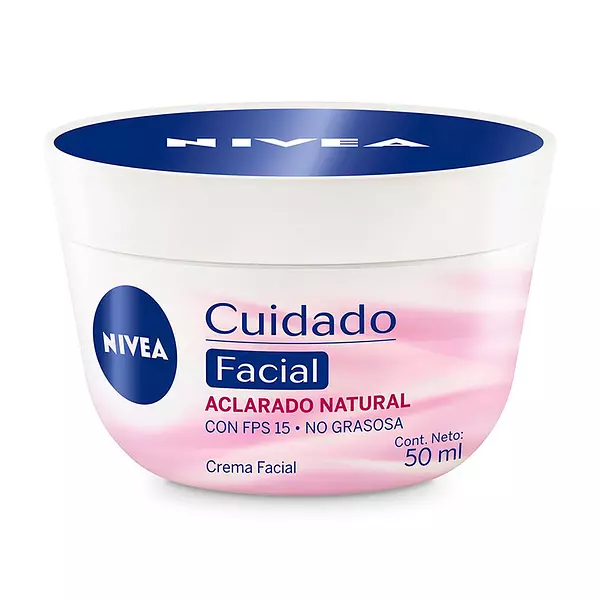 Crema Nivea Cuidado Facial Aclaradora Natural