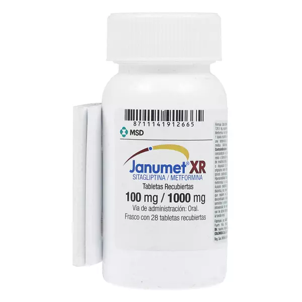 Janumet Xr 100/1000 Mg