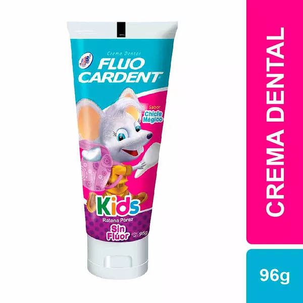 Crema Dental Fluocardent Kids Sin Fluor