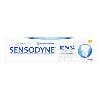 Crema Dental Sensodyne Repatra Y Protege
