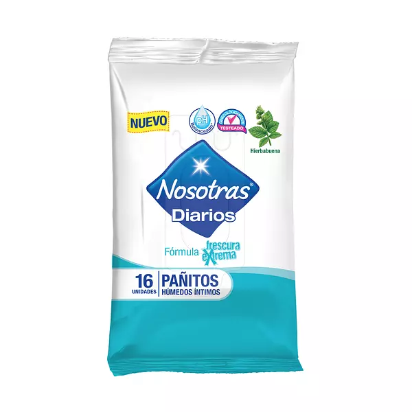 Pañitos Intimos Nosotras Frescura Extrema