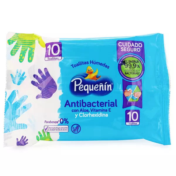 Toallas Humedas Pequeñin Antibacterial