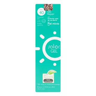 Bloqueador Solar Sol-Or Gel Repair Spf 40