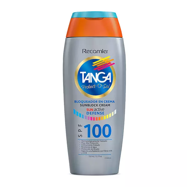 Bloqueador Solar Tanga Spf 100