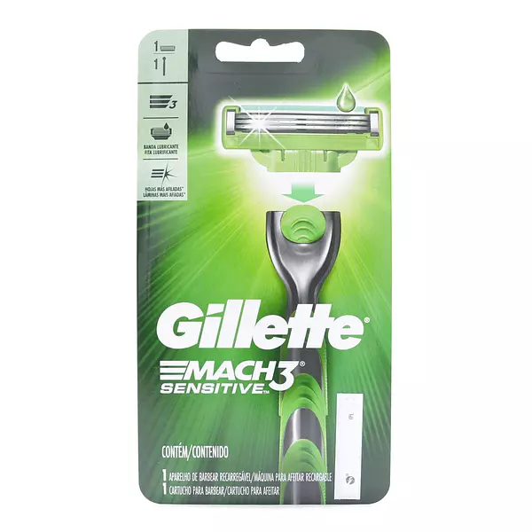 Maquina Gillette Mach3 Sensitive