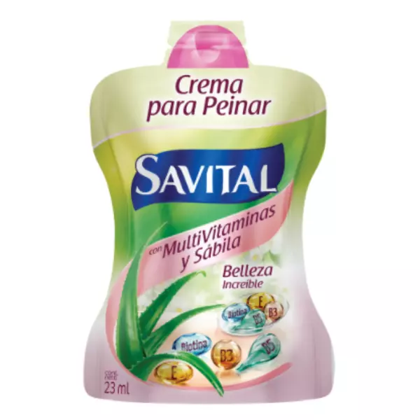 Crema para Peinar Savital Multivitaminas y Savila