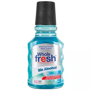Enjuague Bucal Whole Fresh Sin Alcohol