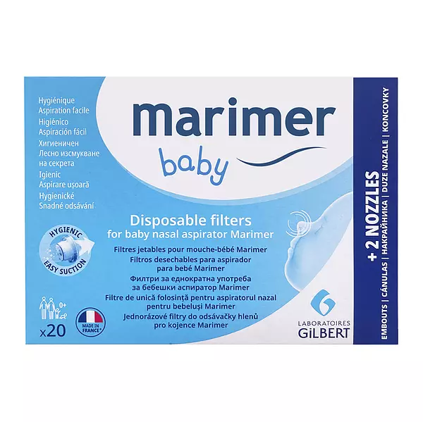 Marimer Baby 20 Filtros Desechables