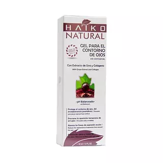 Gel Antiedad Contorno De Ojos Uva Haiko Natural