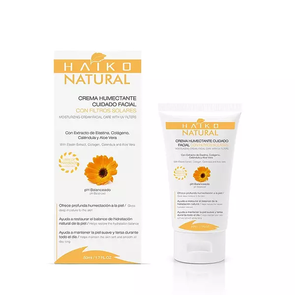 Crema Humectante Facial Haiko Natural