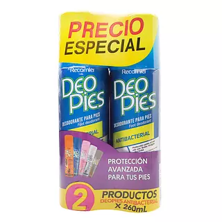 Deo Pies Antibacterial Duo Spray