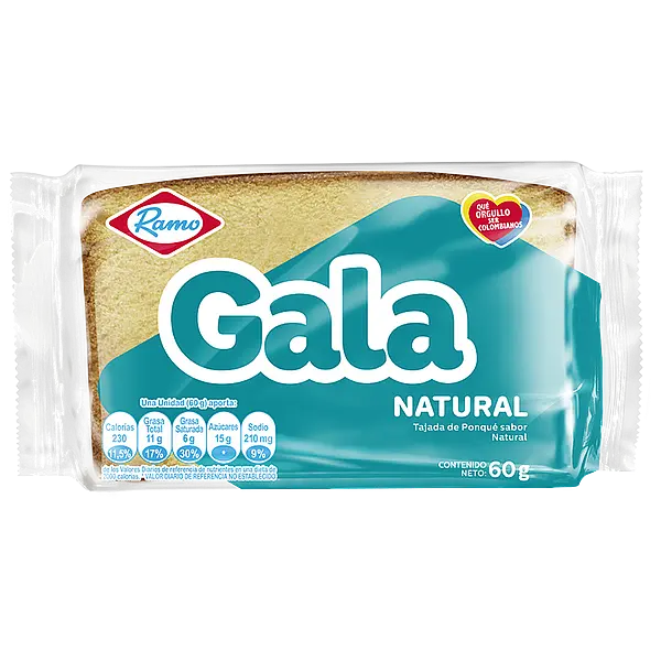 Ponqué Gala Surtido