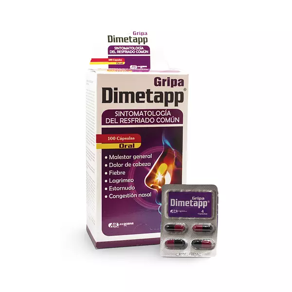 Dimetapp Gripa 500 Mg