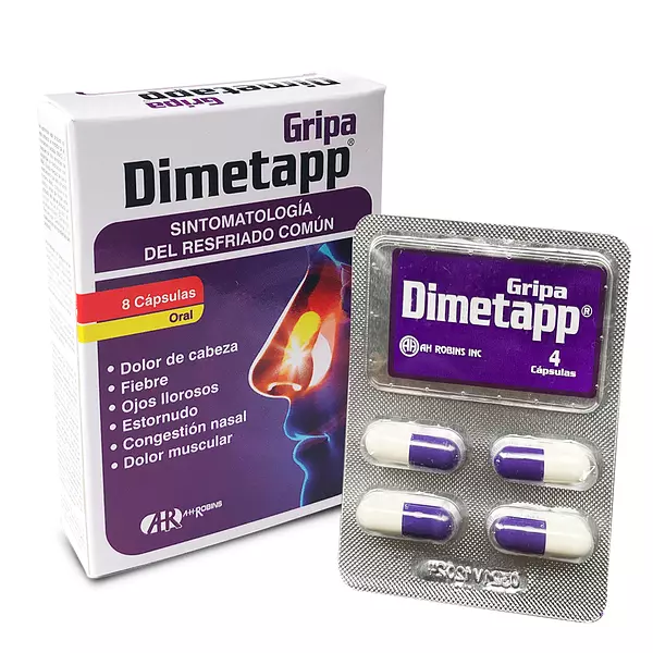 Dimetapp Gripa 500 Mg