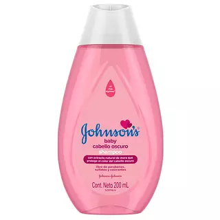 Shampoo Johnsons Baby Cabello Oscuro 200 Ml