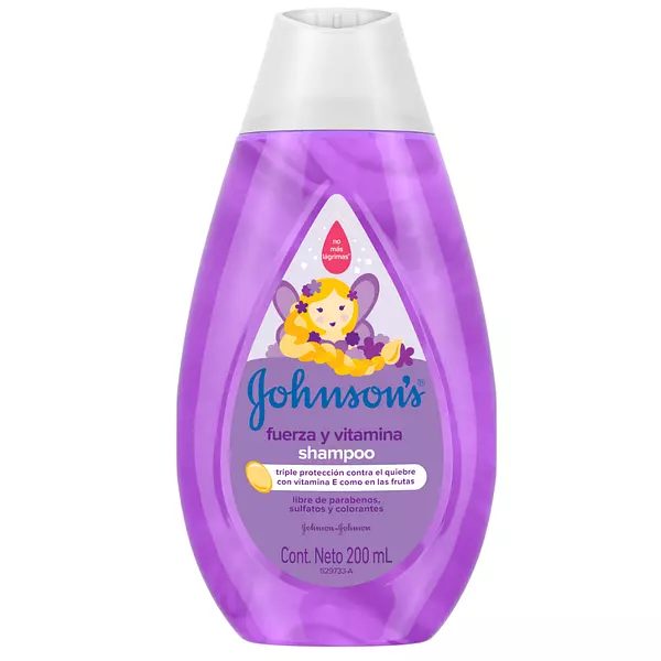 Shampoo Johnsons Baby Fuerza y Vitamina 200 Ml