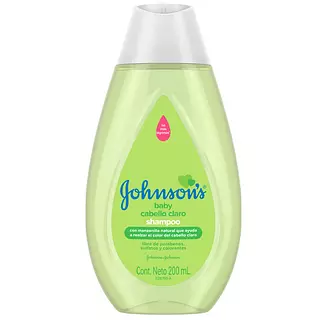 Shampoo Johnsons Baby Cabello Claro 200 Ml