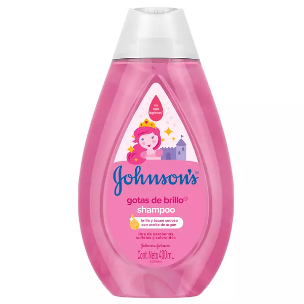 Shampoo Johnsons Baby Gotas de Brillo 400 Ml