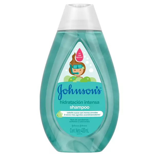 Shampoo Johnsons Baby Hidratacion Intensiva 400 Ml