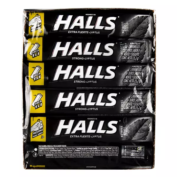 Halls Extra Strong