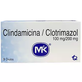 Clindamicina 100 Mg/ Clotrimazol 200 Mg Óvulos