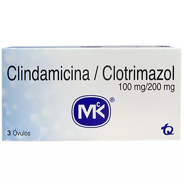 Clindamicina 100 Mg/ Clotrimazol 200 Mg Óvulos