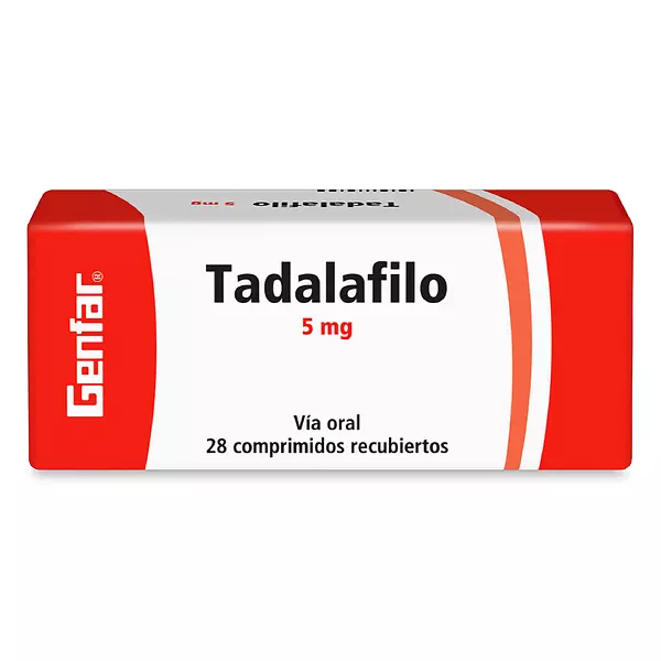 Tadalafilo 5 Mg Gf