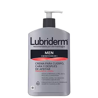 Lubriderm Loción 3 Beneficios de 1