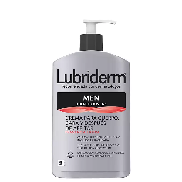 Lubriderm Loción 3 Beneficios de 1